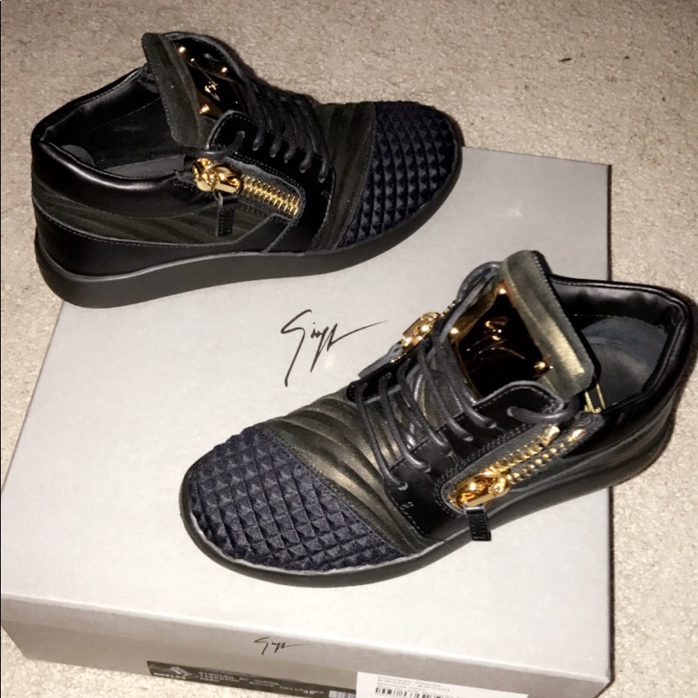 Giuseppe Zanotti iperstud Nero sneakers